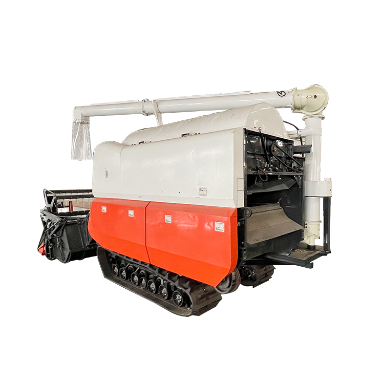 Harriston 4LZ-6.0 Track Type Full Feed Grain Combine Harvester ရောင်းရန်ရှိသည်။