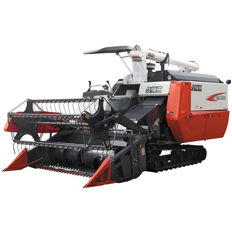 Agricultural machine low price 4LZ-5A8 rice wheat combine harvester Crawler for sale