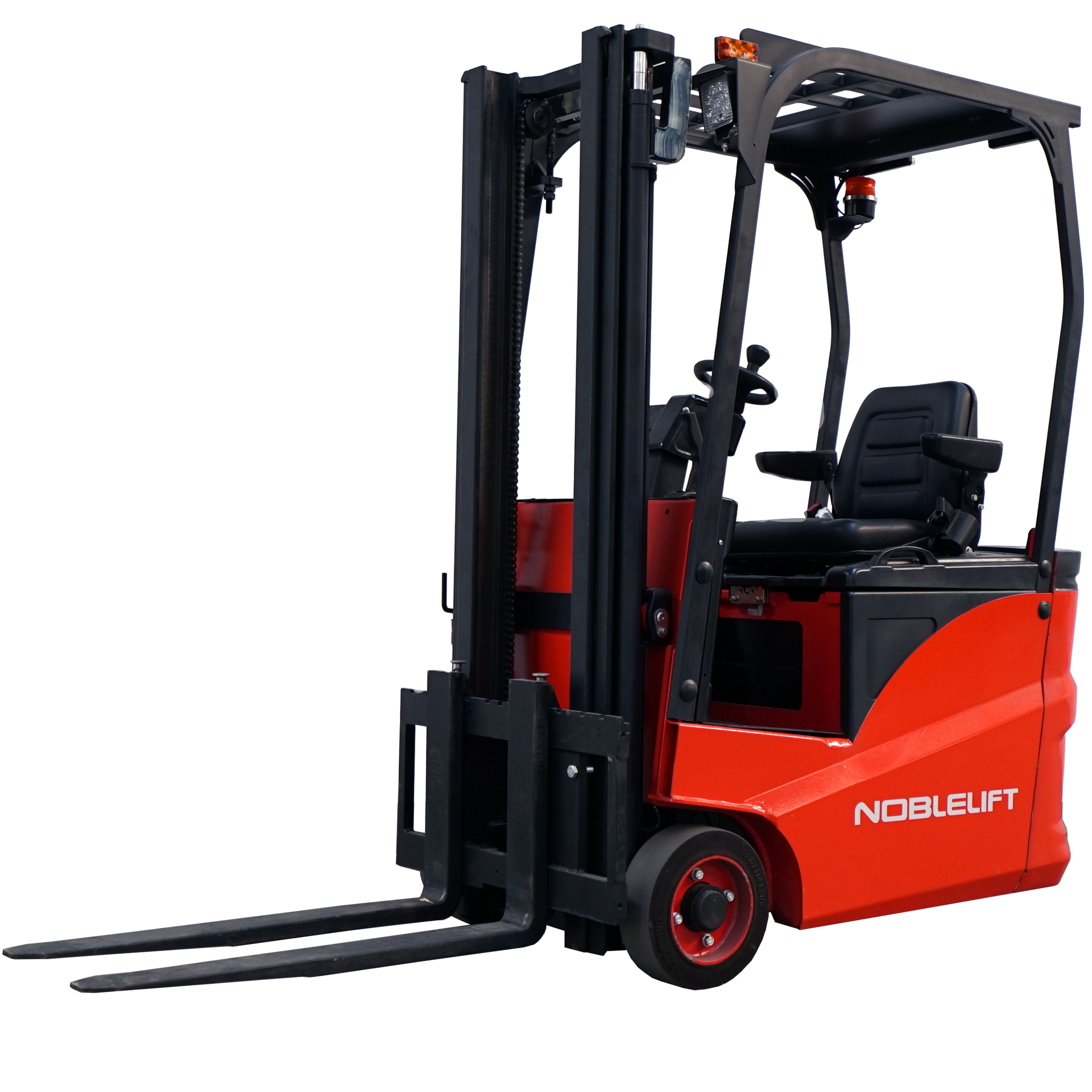 NOBLELIFT FE3R35N အသေးစား forklift သည် မြေပြင်အနေအထားအားလုံးအတွက် တွန်းအားလျှပ်စစ်ဓာတ်လှေကား(Li-iron)