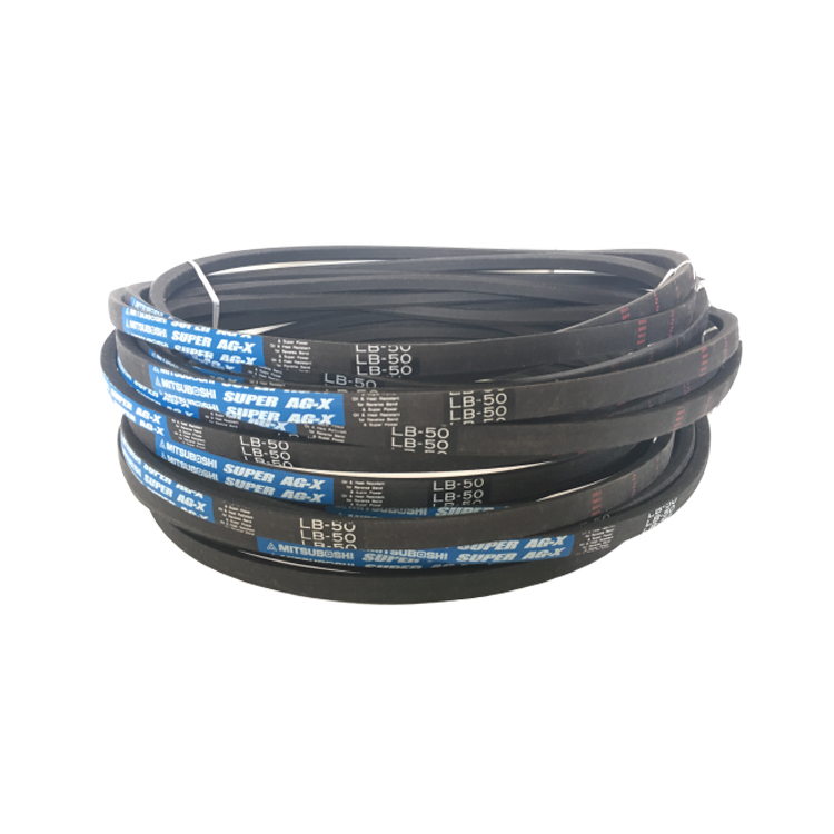 Combine harvester spare parts belt mitsuboshi belt v belt LB50 untuk combine harvester