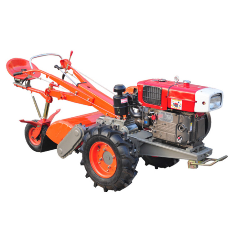 Venta caliente Agricultura KUBOTA Hand Holder 2 ruedas GN-121 mini tractor para caminar con timón