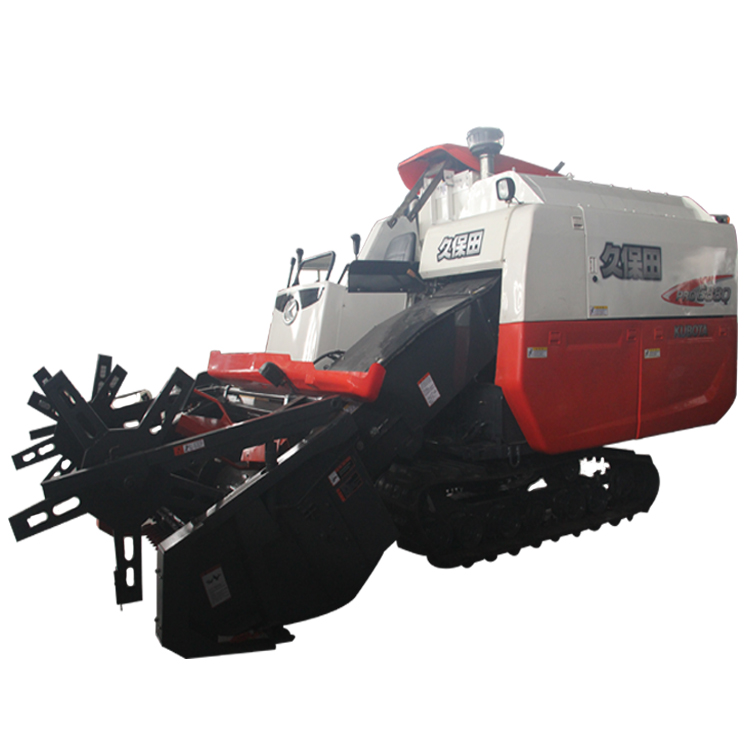 Second-hand  kubota rice harvester   combine PRO688 wheat cutting machines  for farm