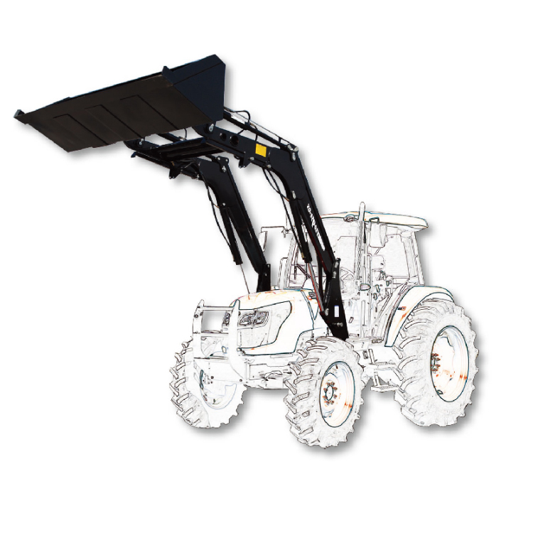 4×4 704 tractors front loader with good price