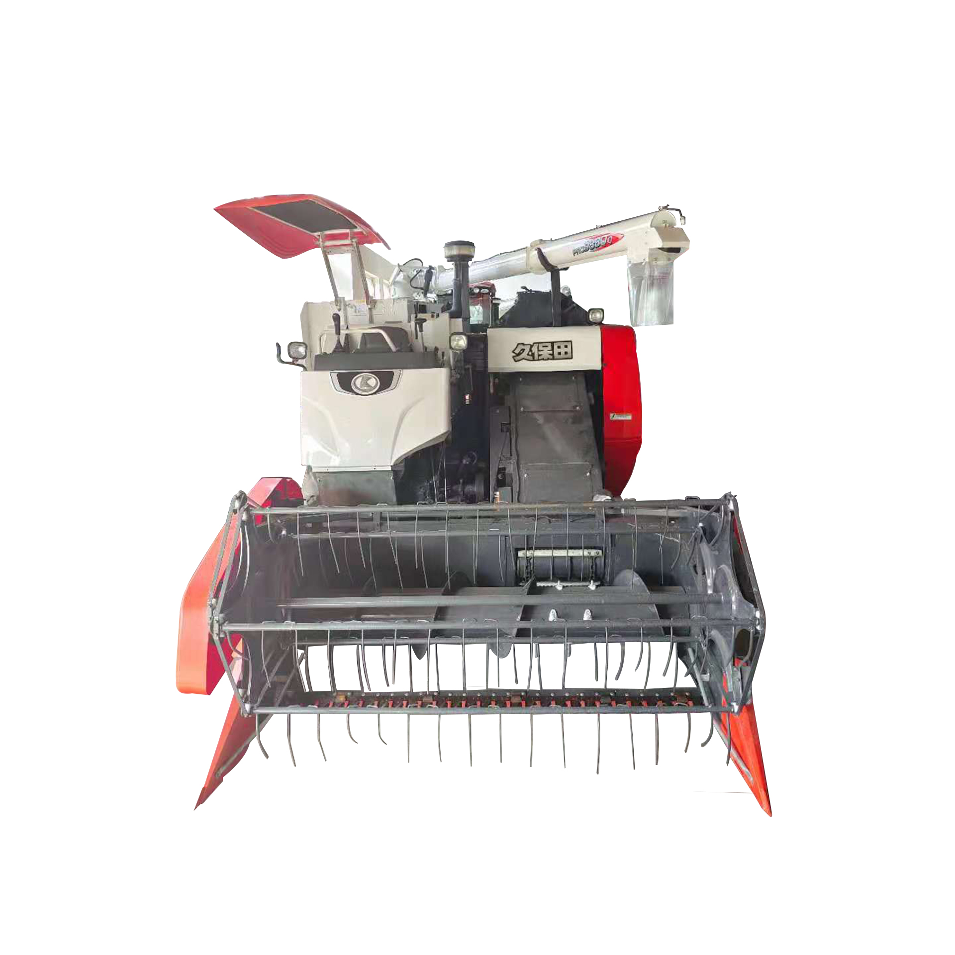 4LZ-4J(PRO988Q) kubota combine harvester agriculture machine with 1400L granary