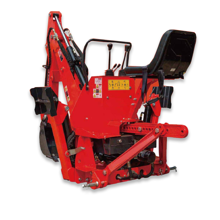 ခြံအတွက် BHM-95 လယ်ထွန်စက်တပ်ဆင်ထားသော backhoe wheel loader backhoe အရောင်းအ၀ယ်